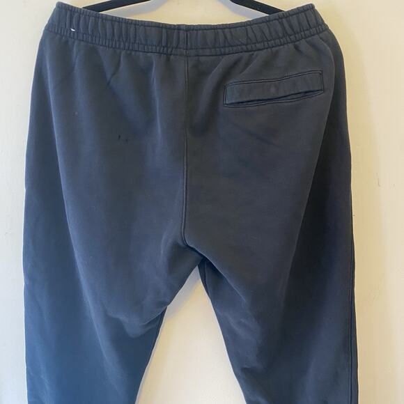 Nike Men L Sweatpants Jogger Black Athletic Active Outdoor Hiking Pants Y2K Logo - Picture 10 of 11